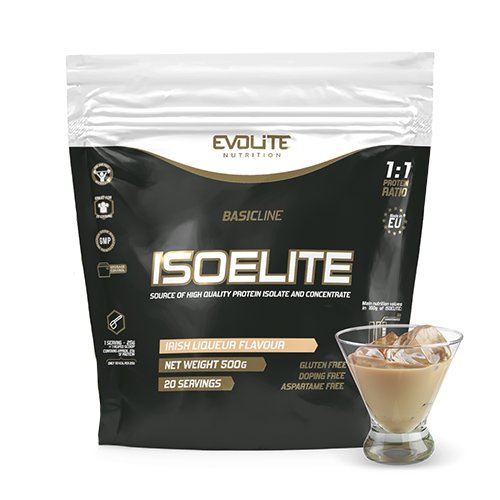 Фото - Протеїн Evolite Nutrition Evolite IsoElite 500g Irish Liqueur 