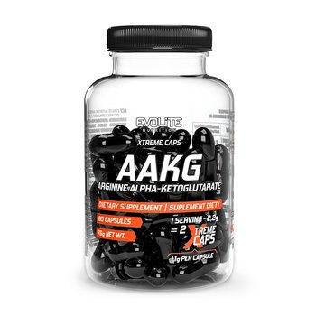 Evolite Nutrition, Aminokwasy, AAKG Xtreme, 60 kaps - Evolite Nutrition