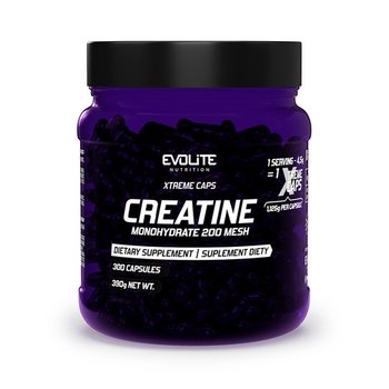 Evolite Nutrition, Kreatyna, Creatine Monohydrate Xtreme, 300 kaps - Evolite Nutrition