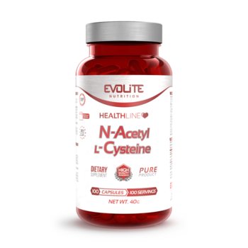 Evolite Nutrition NAC 300 mg, 100 kapsułek - Evolite Nutrition