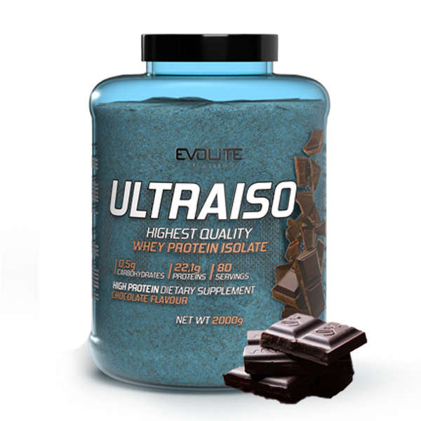 Фото - Протеїн Evolite Nutrition UltraIso 2000g Double Chocolate 