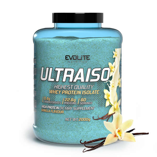 Фото - Протеїн Evolite Nutrition UltraIso 2000g Vanilla 