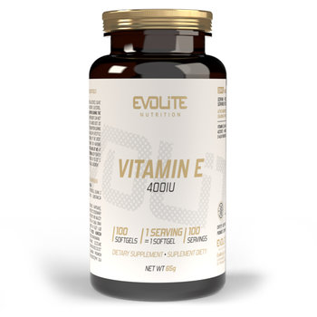 Evolite Nutrition Vitamin E 400IU 100 Softgels - Evolite