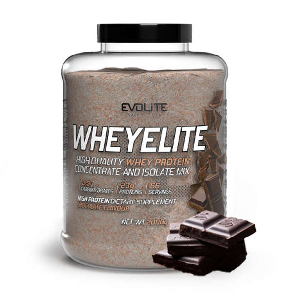 Фото - Протеїн Evolite Nutrition Wheyelite 2000g Double Chocolate 