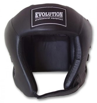 Evolution, Kask bokserski, Evolution Treningowy Czarny Og-230 - EVOLUTION