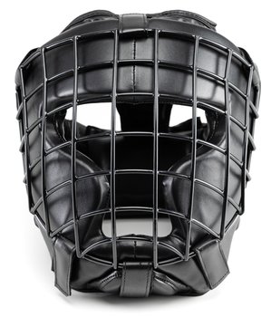 Evolution, Kask bokserski MMA z metalową kratą, rozmiar L - EVOLUTION