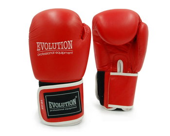 Evolution, Rękawice bokserskie skórzane PRO - 10 oz - EVOLUTION