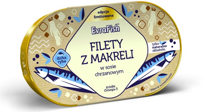 EVRA FILET Z MAKRELI W SOSIE CHRZANOWYM 170G - Inna marka | Sklep EMPIK.COM
