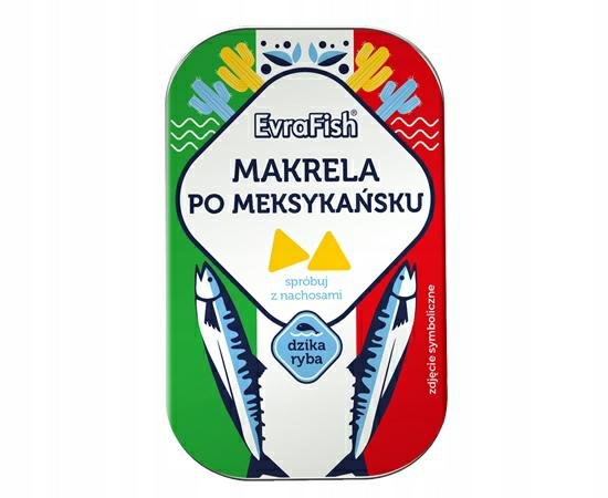 Evra Makrela po Meksykańsku 125g - EvraFish | Sklep EMPIK.COM