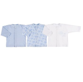 Ewa Klucze, Kaftan dziecięcy z długim rękawem, Lullaby, 3-pack, rozmiar 50 - Ewa Klucze