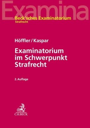 Examinatorium Im Schwerpunkt Strafrecht - Beck Juristischer Verlag ...