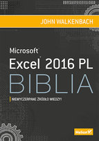 Excel 2016 PL. Biblia Walkenbach John