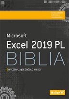 Excel 2019 PL. Biblia Kusleika Richard, Walkenbach John, Alexander Michael