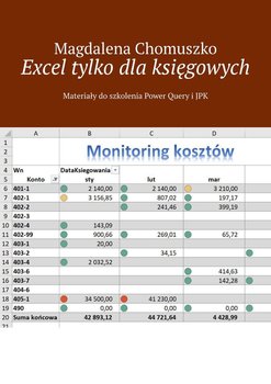 Excel tylko dla księgowych. Materiały do szkolenia Power Query i JPK. Zeszyt 1 - Chomuszko Magdalena