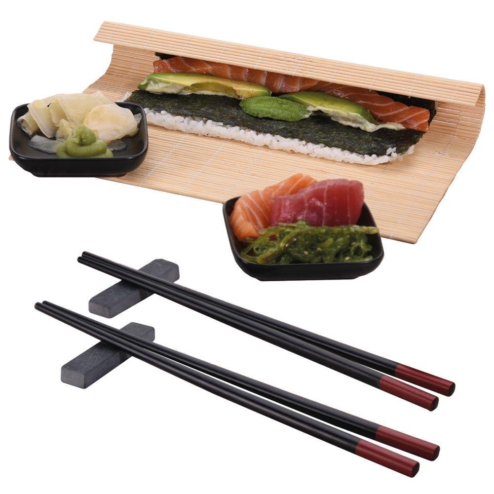 Excellent Houseware Zestaw do serwowania sushi przekąsek przystawek