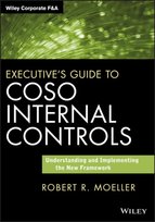 Executive's Guide to COSO Internal Controls [DRM] - ebook EPUB Robert R. Moeller