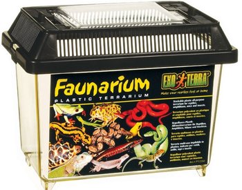 Exo Terra Faunarium-Terrarium Mini (18X11,6X14,5Cm) - Exo Terra