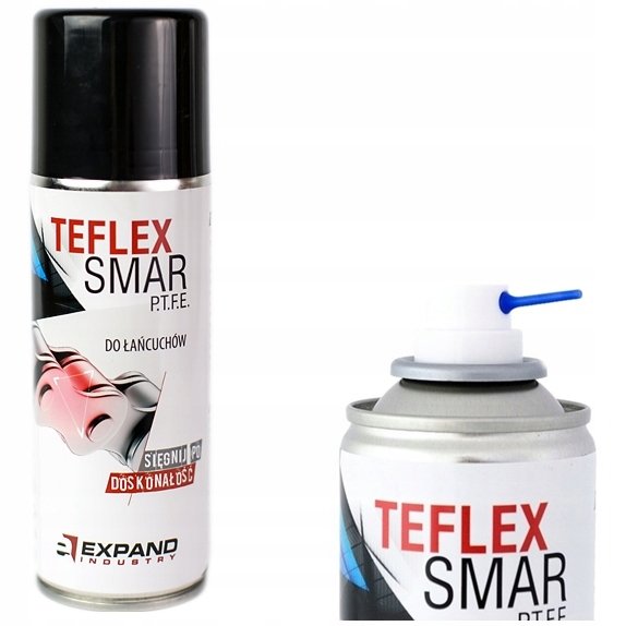 Expand Teflex PTFE 100ml smar do łańcucha spray aerozol super suchy ...