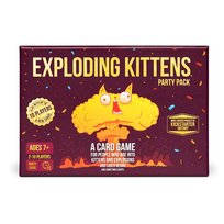 Exploding Kittens Party Pack – Family and Adult Party Game for Large Groups – Easy To Learn, Great For Game Night, Double The Original Card Count, 2–10 Players, Ages 7+, Exploding Kittens