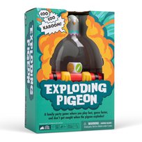 Exploding Kittens Presents Exploding Pigeon – Hilarious Fast-Paced Party Game for Families, Kids, Teens & Adults – Ages 7+ – 3+ Players – Perfect for Game Night Exploding Kittens