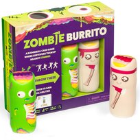 Exploding Kittens - Zombie Burrito - An Epic Card & Board Game Battle for Survivors vs Zombies - Fast-Paced, Dodgeball Party Game for Adults, Teens, Kids Ages 7+ - 2-6 Players Exploding Kittens