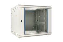 Extralink 12U 600x600 AZH Szara, Szafa rack, montowana na ścianie, dwusekcyjna Extralink