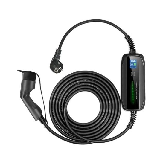 Фото - Зарядний кабель для електромобіля ExtraLink , BS-PCD030 Portable EV Charger, 1 Phase 16A, 3.6KW 
