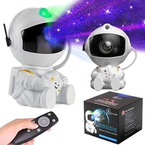 Extralink Home Projektor gwiazd MINI Lampka nocna rzutnik dla dzieci Astronauta