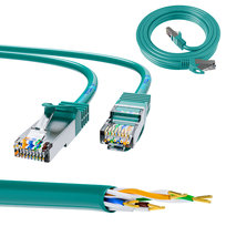 Extralink Kat.7 S/FTP 5m 10G Zielony | Patchcord LAN | Miedź Kabel sieciowy skrętka Extralink