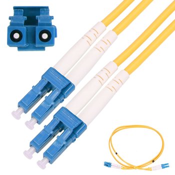 Extralink LC/UPC-LC/UPC | Patchcord | Jednomodowy, Duplex, G657A1, 3mm, 5m - EXTRALINK