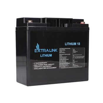 Extralink LiFePO4 18AH Akumulator 12.8V - EXTRALINK