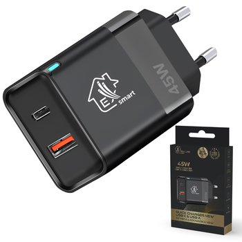 Extralink Smart Life Fast Charger 45W GaN | Ładowarka | USB-C, USB-A - EXTRALINK
