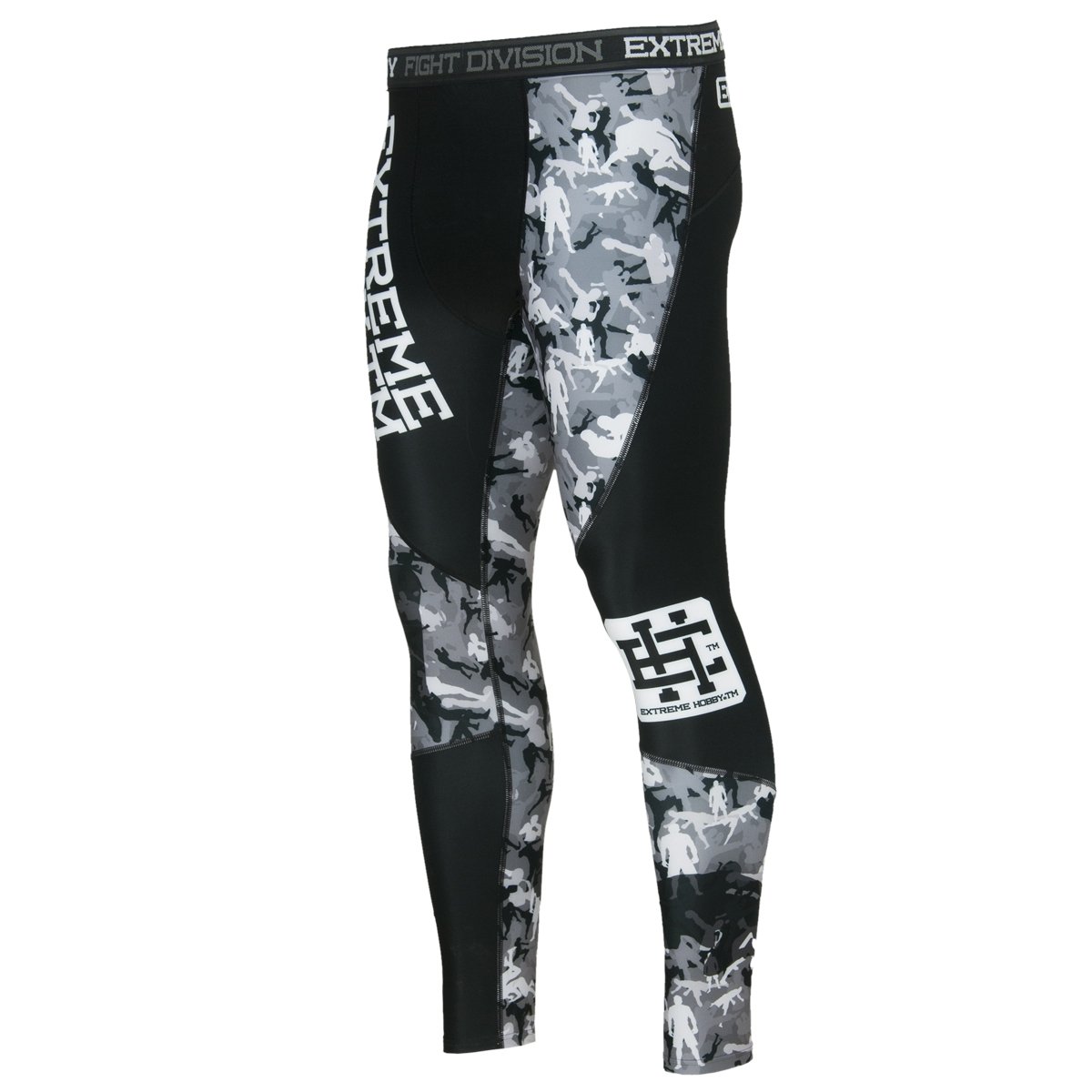 Extreme Hobby, Legginsy męskie, Combat Game, rozmiar XL, czarny