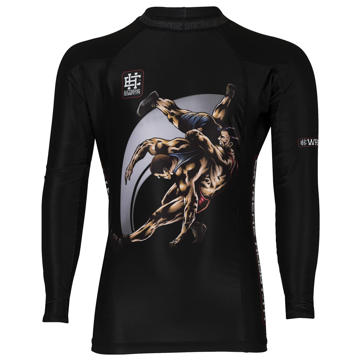 Extreme Hobby, Rashguard chłopięcy termoaktywny z długim rękawem, Wrestling, rozmiar 104