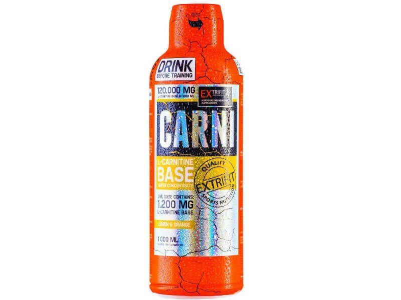 Extrifit, Suplement diety, Carni 120000mg Liquid, morelowy, 1000 ml