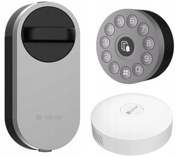 EZVIZ, Zamek Inteligentny Dl01S + Dl01Cp + Hub A3 - EZVIZ