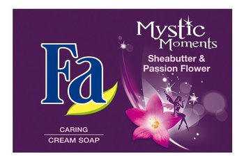Fa, Mystic Moments, mydło w kostce Shea Butter & Passion Flower, 90 g - Fa