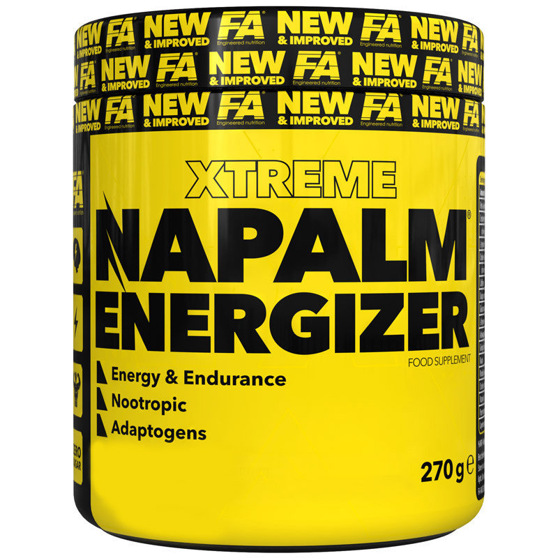 Zdjęcia - Odżywka przedtreningowa Fitness Authority Fa Xtreme Napalm Energizer 270G Mango Lemon 