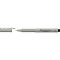 Faber-Castell, cienkopis 0.1 mm, Ecco Pigment Fibre-Tip Pen, czarny - Faber-Castell