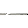 Faber-Castell, cienkopis 0.3 mm, Ecco Pigment Fibre-Tip Pen, czarny - Faber-Castell