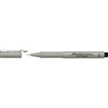 Faber-Castell, cienkopis 0.4 mm, Ecco Pigment Fibre-Tip Pen, czarny - Faber-Castell