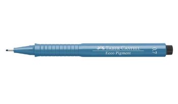 Faber-Castell, cienkopis Ecco Pigment 0,7 mm, niebieski - Faber-Castell