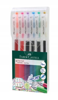 Faber-Castell Długopis Żelowe Szybkoschnące 6 Kol - Faber-Castell
