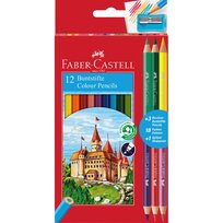 Faber-Castell, kredki ołówkowe, Zamek, 18 kolorów