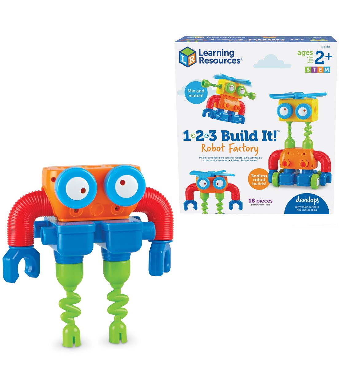 1-2-3 Build It! Robot Factory