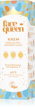 Face Queen, Krem Nawilżająco-rozświetlający, 50ml - Face Queen