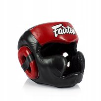 Fairtex Kask Bokserski HG13 Czarny/Czerwony M