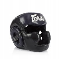 Fairtex Kask Bokserski HG13 Czarny/Niebieski M