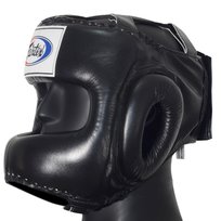 Fairtex Kask Bokserski HG4 z Ochroną Nosa Czarny XL