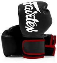 Fairtex Rękawice Bokserskie BGV14 Czarne/Białe 12oz